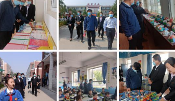 渭南市退役军人事务局领导莅临澄城县调研省市双拥模范县届中考评工作