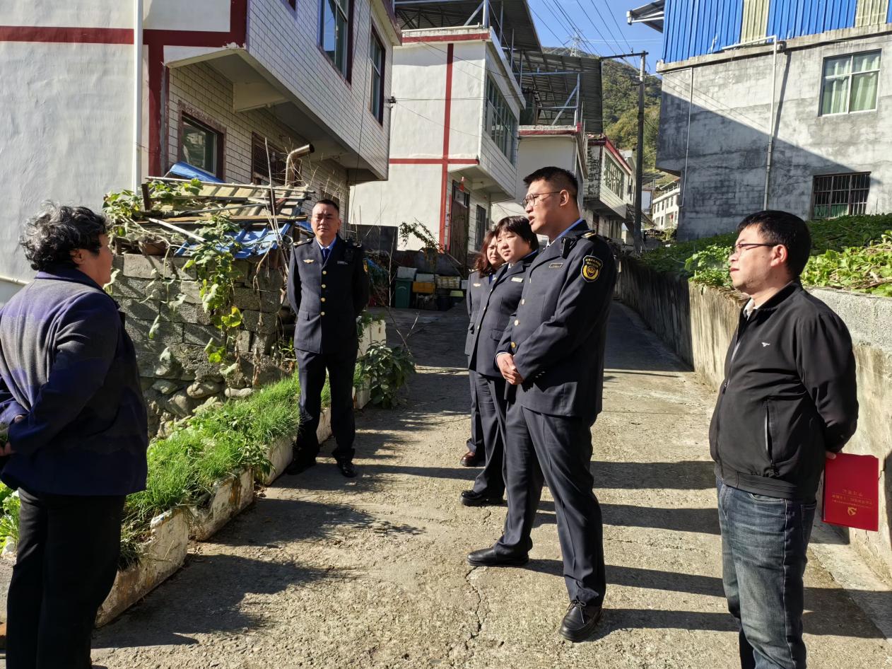 镇综合行政执法队开展耕地保护巡查工作