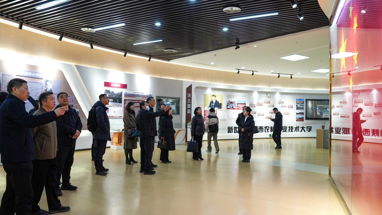 12.与会人员参观校史馆