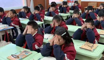 简篇-明眸护眼伴成长，课间操里展风采