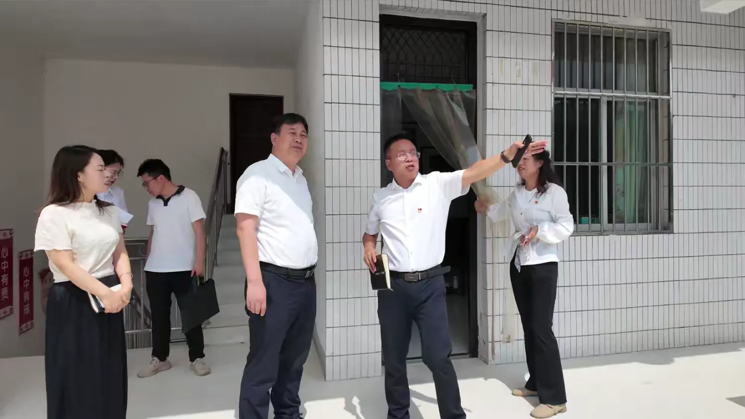 简篇-县委常委、组织部部长王亚勤来营头镇开展讲党课并调研督导乡村振兴工作