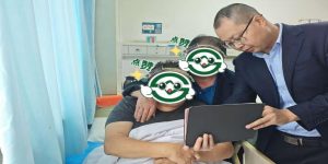 西乡农商银行三花石分理处为患病客户提供上门服务